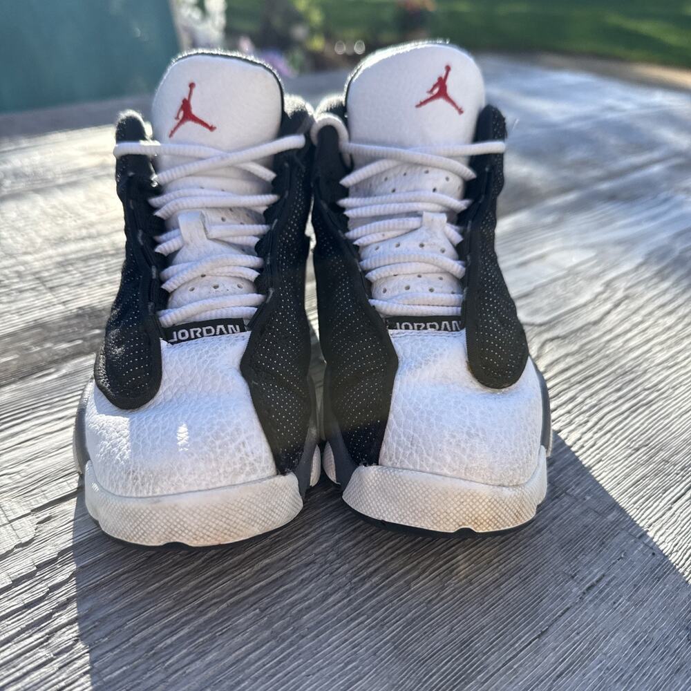 Black and White Boys Size 13 Jordan 13 Retro